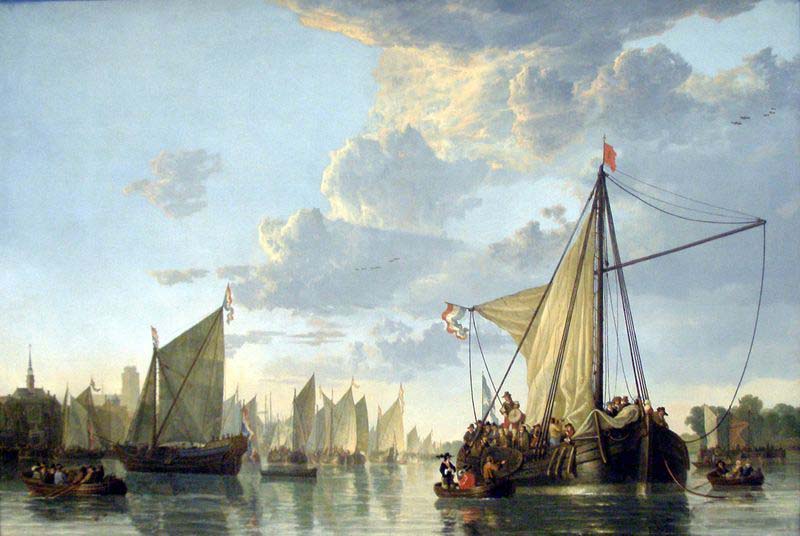 Aelbert Cuyp The Maas at Dordrecht